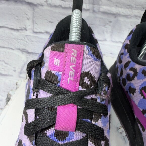 Brooks Revel 5 Shoes Womens Size 8.5 Running Athletic Leopard Print Sneakers - Picture 3 of 14